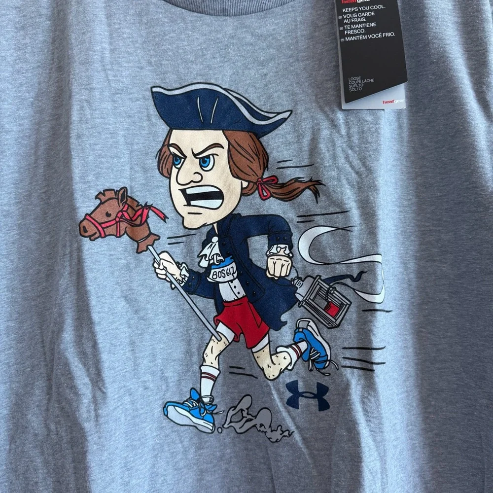 UNDER ARMOUR Boston Marathon Running BOS617 Tee